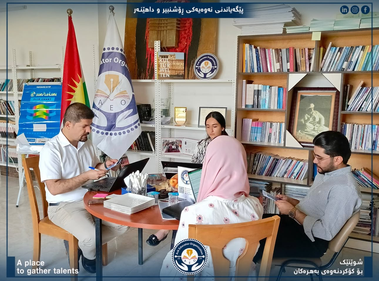 People in Need Organization visited Ask Educator Organization as part of the Pathways to Peace project