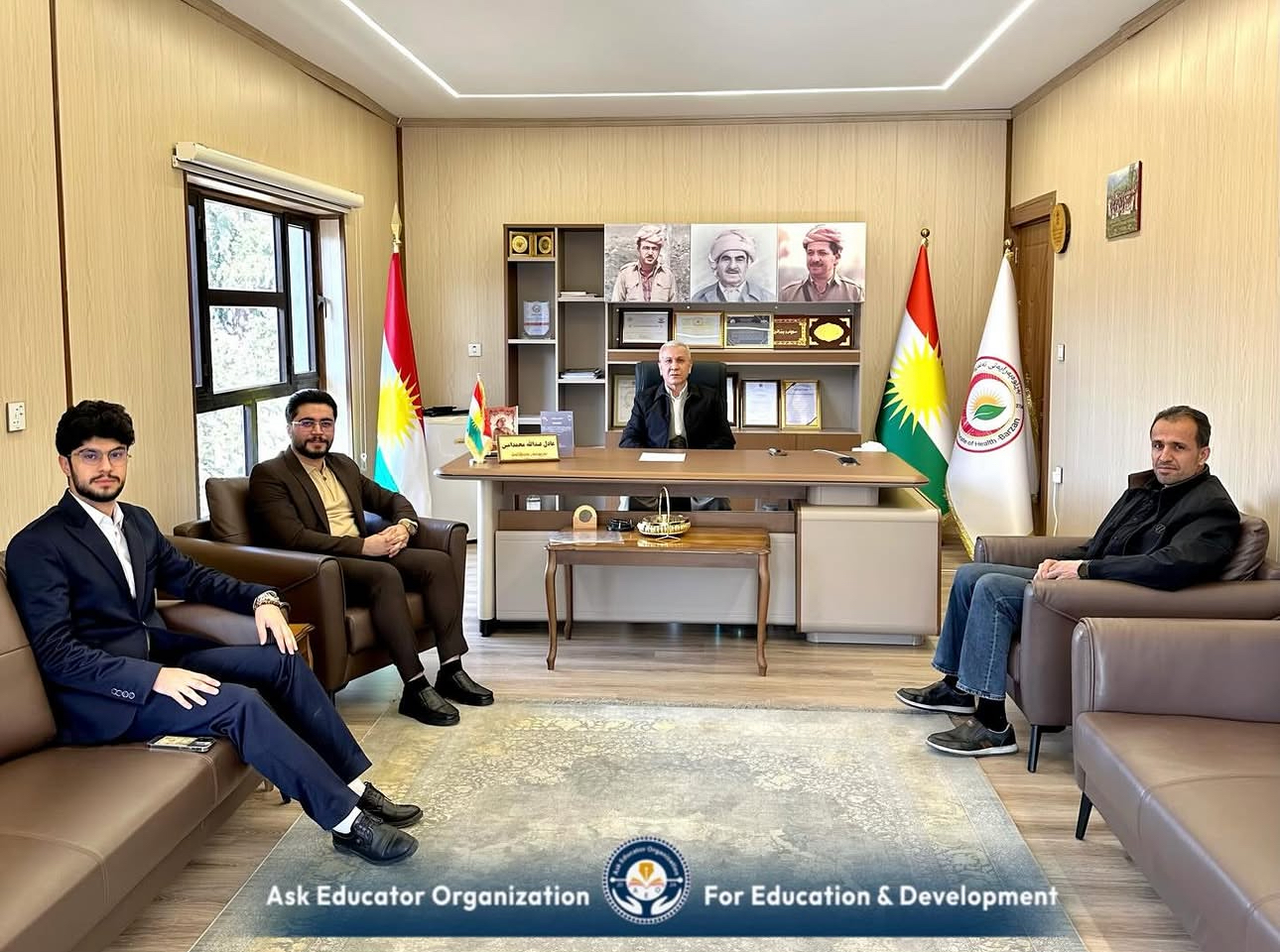 Visit to the Director of Barzan Health